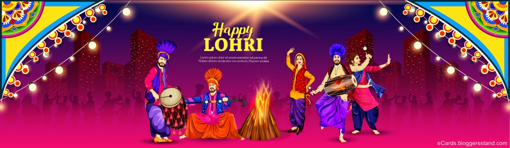 Happy lohri 2021 facebook cover pics