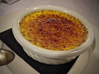Venice, Vecio Fritolin, saffron creme brulee