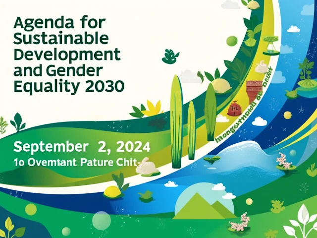 Announcement of a training course by UN Women on the 2030 Agenda for Sustainable Development and gender equality, highlighting its integration into SDGs and targets.