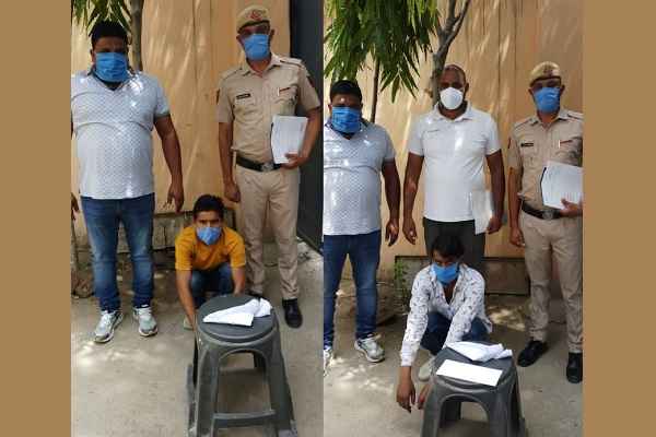 faridabad-police-crime-branch-uncha-gaon-arrested-2-accused