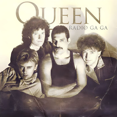 Queen Radio Ga-Ga- single cover