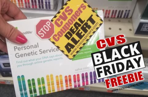 FREE 23andMe DNA Kit CVS Black Friday Deal