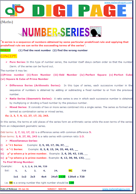  Digi Page - Maths - 15.01.2016