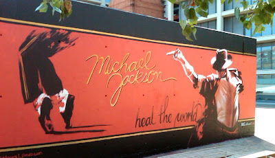 Michael Jackson Graffiti - Barcelona Sights