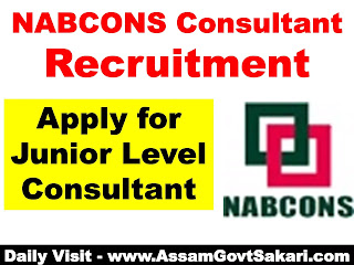 NABCONS Consultant Recruitment 2021