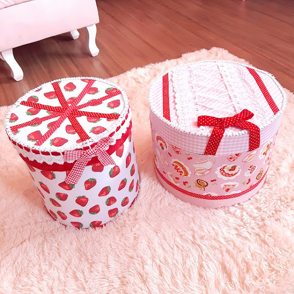 kawaii hat boxes