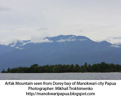 Arfak mountains in Manokwari