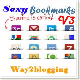 Add Sexy Auto Hide Social Bookmarking Widget (V3) For Blogger / Blogspot
