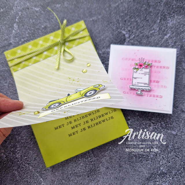 Stampin met Monique, Curved Occasions, Blitse Boogjeswensen, zelfgemaakte kaart, Artisan Designteam, Stampin' Up!