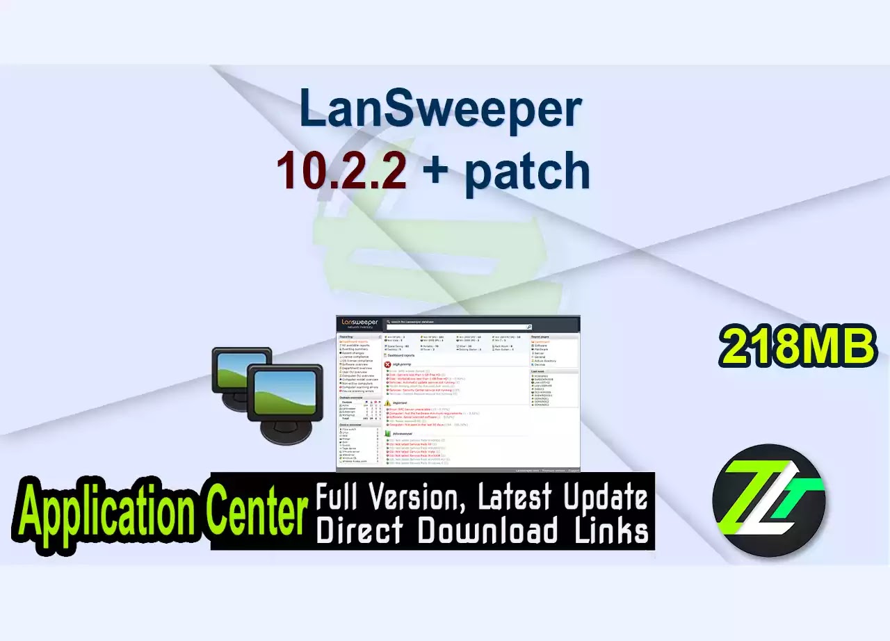 LanSweeper 10.2.2 + patch