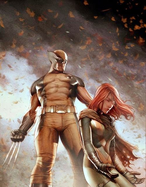 Jean Grey Marvel Comics Fictional Character, With wolverine 2