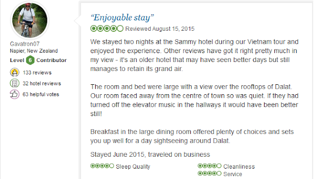 review sammy dalat hotel