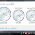 Clock Gadget in Windows® 7.