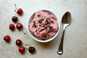 picture of vegan cacao cherry garcia ice cream