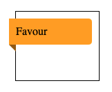 How to make a beautiful Favour Arrow using HTML code