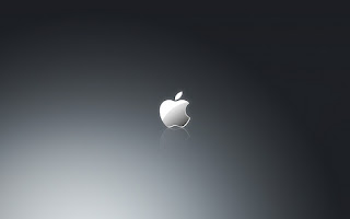 grey Apple Mac logo