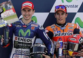 Lorenzo dan Mark Marquez