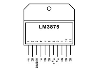 LM3875-High Audio Amplifier 56W