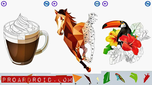  لعبة Color by Number - Poly Art v4.8 كاملة للأندرويد (اخر اصدار) logo