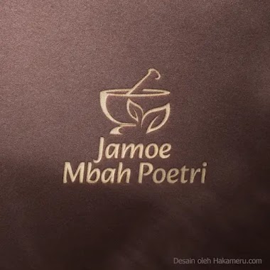 Desain Logo Untuk UMKM Minuman Jamu Jamoe Mbah Poetri