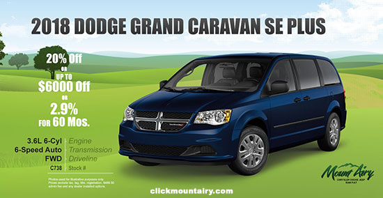 2018 Dodge Grand Caravan, Mount Airy NC