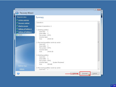 Tips, Langkah-Langkah Backup dan Restore Windows Dengan Acronis True Image (Part 2)