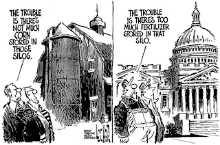 image: cartoon by Dick Locher, "Trouble Is..."