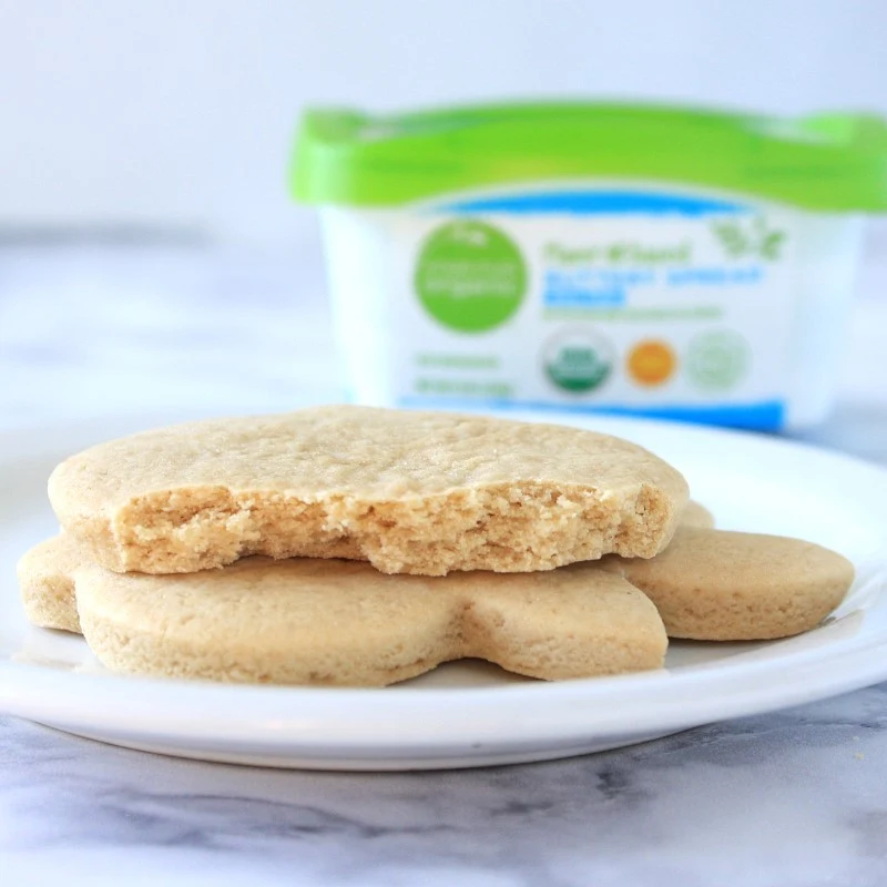 Tried and tested - the very best non-dairy vegan butter for roll out sugar cookies