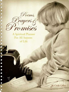 poems prayers and promises, church of Christ, church of Christ women authors, Cindy Colley, calendar, prayer books, planners, datebook