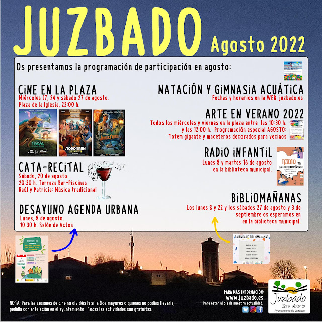 Juzbado, agosto cultural 2022