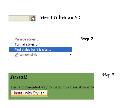 Steps for Chrome