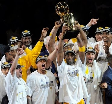 Voices In My Big Head: My Lakers Are The NBA Champions 2010!