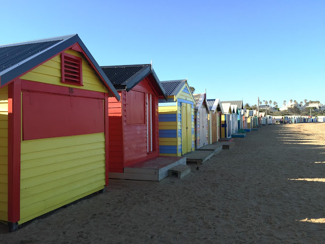 Melbourne - Brighton Beach Bath Houses 