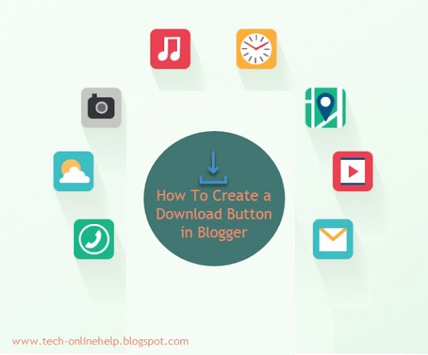 How to Create Download Button in Blogger