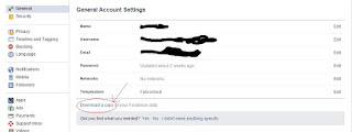 download facebook account copy