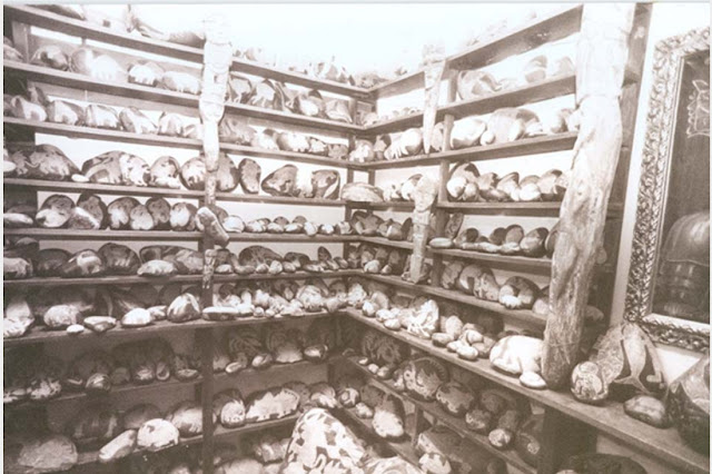 Массы гравированных камней в коллекции профессора Кабреры
