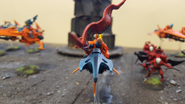 windrider eldar aeldar autarch jetbike conversion reaver drukhari shining spear dark eldar