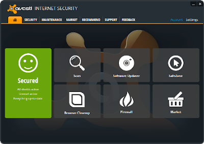 Screenshoot 1 - Avast Internet Security 8 | www.wizyuloverz.com