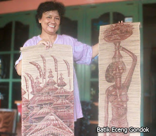 Batik Eceng Gondok Karya Seniman Batik Asal Jogja