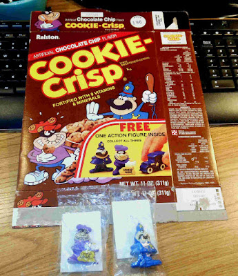 Ralston Cookie Crisp Vintage Cereal PVC Premium Figures