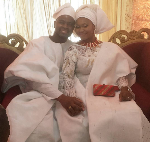 First photos from DJ Xclusive's ongoing traditional wedding