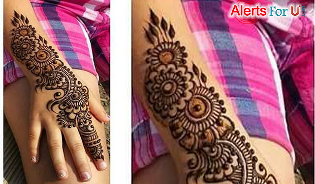 Simple  beautiful mehandi design