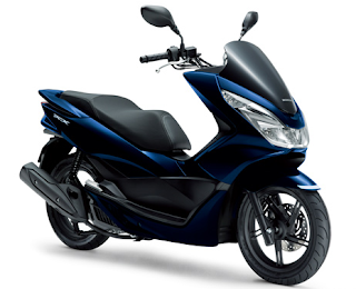 PCX 125 biru gelap terbaru 2016