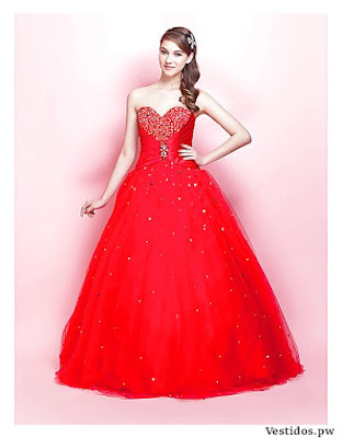 Vestidos de XV Años Rojos