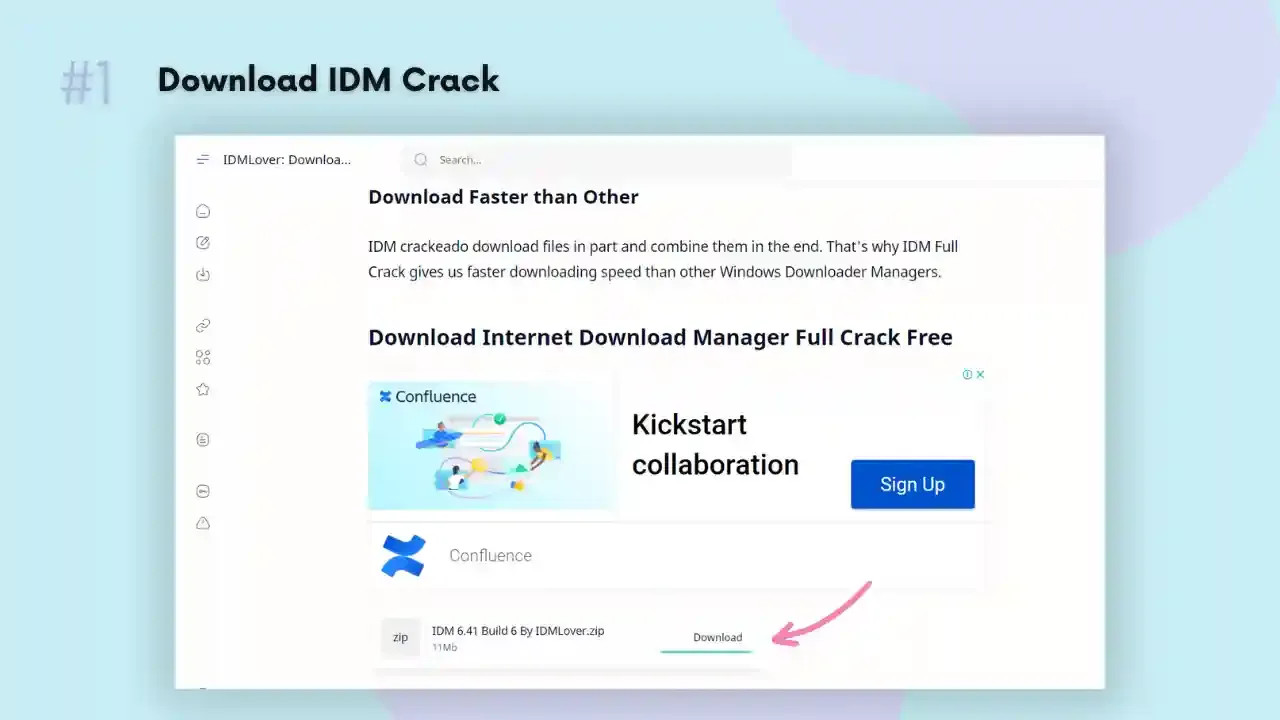 Step 1: Download IDM Crack