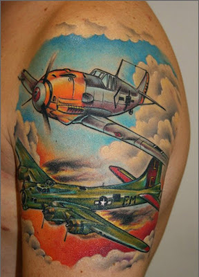 Airplane Tatttoo