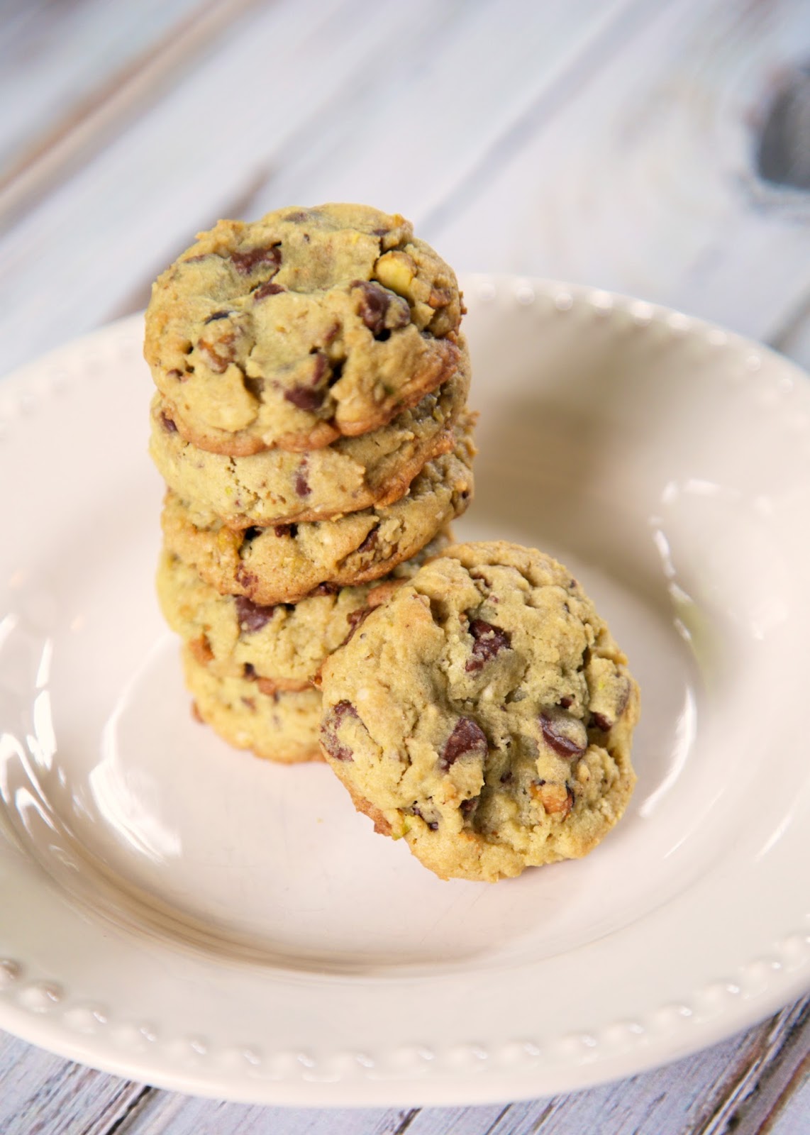 Pistachio Chocolate Chip Cookies | Plain Chicken®