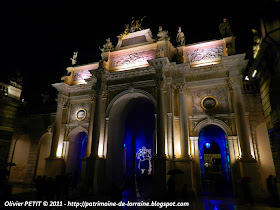 NANCY (54) - Place Stanislas : photos nocturnes de fin d'année 2011