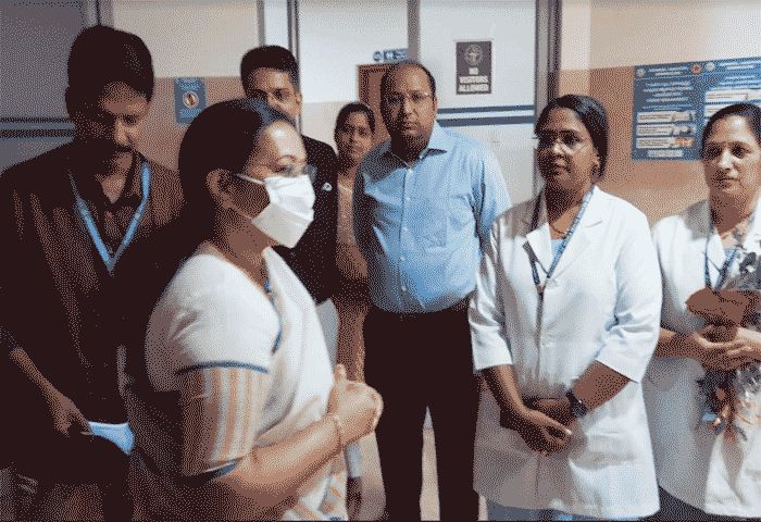 Kidney transplant surgery in the country's first district level hospital complete success, Thiruvananthapuram, News, Kidney Transplant Surgery, Success, Ernakulam General Hospital, Treatment, Health, Health Minister, Veena George, Kerala News.