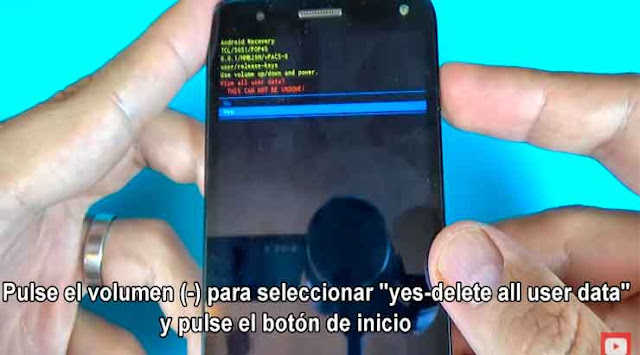 Proceso de Desbloqueo del Alcatel POP 4 